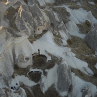 Photo de Turquie - Lunaire Uçhisar en Cappadoce